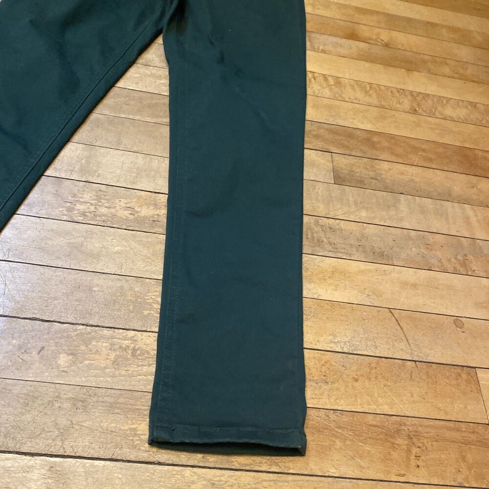 Draper James RSVP Pants Women’s Size 6 Stretch Forest Green Skinny - Picture 7 of 11